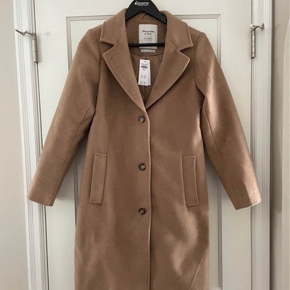 Abercrombie & Fitch Jackets & Blazers - NWT Abercrombie & Fitch Elevated Dad Coat Small